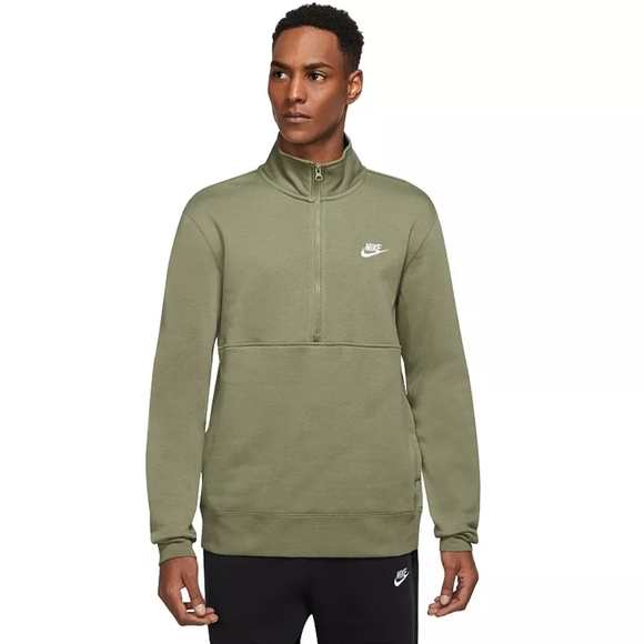 Nike Sportswear Club 1/2-Zip Pullover Sweatshirt - Picture 1 of 6